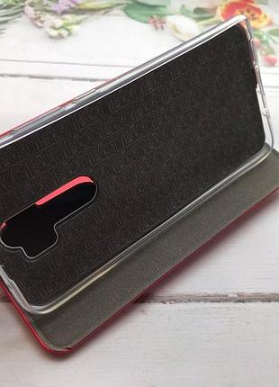 Чехол-книжка с рисунком для xiaomi redmi note 8 pro красный :: цветущая сакура (принт 282) 8