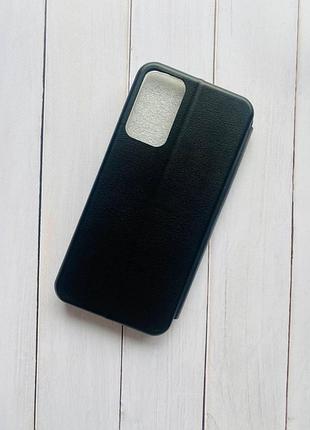 Чехол-книжка с рисунком для xiaomi redmi note 11t черный :: цветочный рисунок (принт 272) 3