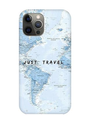 Чехол на iphone 12 pro max :: путешествия. карта (принт 323)