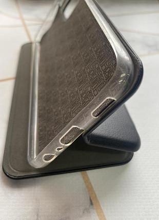 Чехол-книжка с рисунком для samsung galaxy a02s черный :: девушка с пионами (принт 11) 6