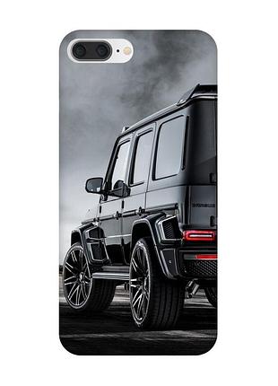 Чехол на iphone 7 plus/8 plus :: авто чёрное (принт 235)