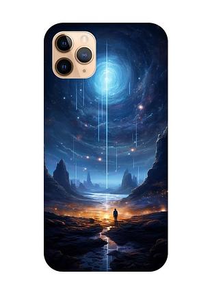 Чехол на iphone 11 pro max :: космос (принт 244)