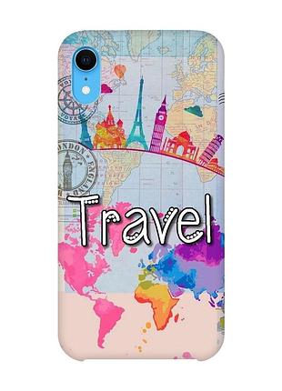 Чехол на iphone xr :: путешествие. travel (принт 321)