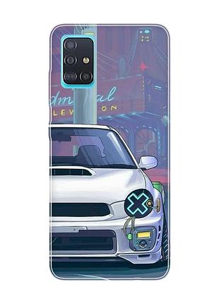 Чехол на samsung galaxy a51 авто аниме (принт: 239)