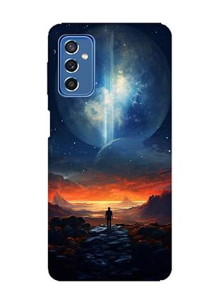 Чехол на samsung galaxy m52 :: космос (принт 247)