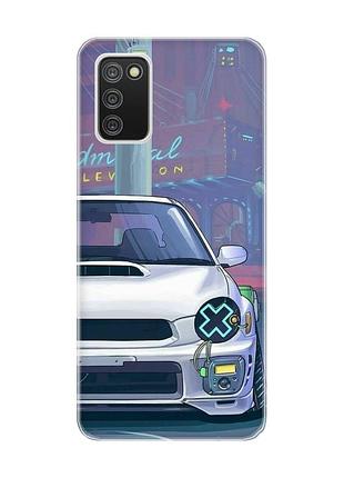Чохол для samsung galaxy a02s авто аніме (принт: 239)