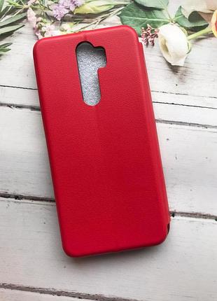 Чехол-книжка с рисунком для xiaomi redmi note 8 pro красный; украинская защитница (принт 169) 2