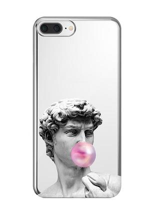 Прозрачный чехол на iphone 7 plus/8 plus :: скульптура (принт 352)