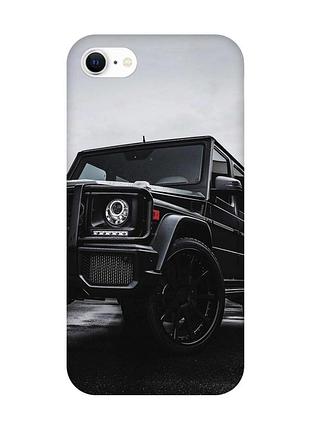 Чехол на iphone 7/8/se 2020 :: авто чёрное (принт 234)