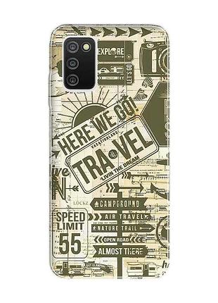 Чохол на samsung galaxy a03s :: мандри (принт 324)