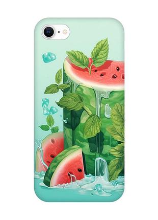 Чехол на iphone 7/8/se 2020 :: арбузный айсберг (принт 339)
