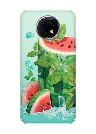 Чохол на xiaomi redmi note 9t/redmi note 9 5g :: кавуновий айсберг (принт 339)