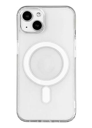 Магнитный чехол на iphone 14 с поддержкой беспроводной зарядки magsafe