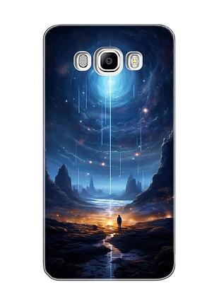 Чохол на samsung galaxy j7(2016) j710 :: космос (принт 244)