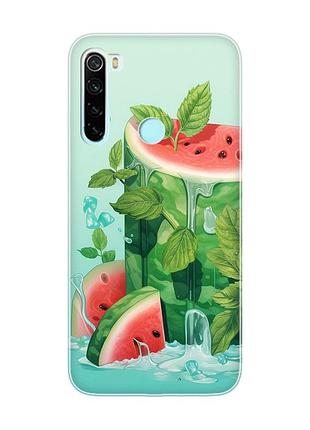 Чохол на xiaomi redmi note 8 :: кавуновий айсберг (принт 339)