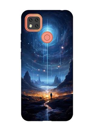 Чехол для xiaomi redmi 9c/10a :: космос (принт 244)