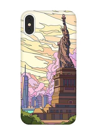 Чохол на iphone x / xs :: статуя свободи (принт 331)