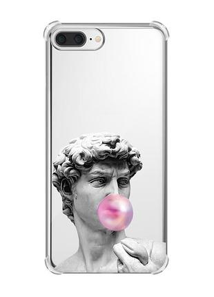 Чохол з потовщеними кутами на iphone 7 plus/8 plus :: скульптура (принт 352)