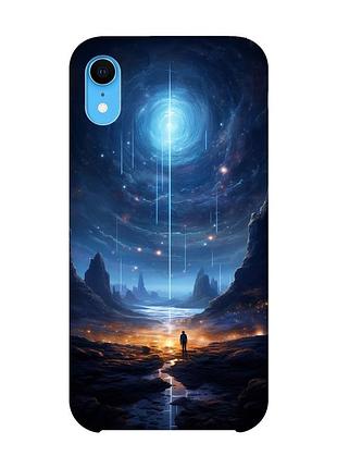 Чехол на iphone xr :: космос (принт 244)