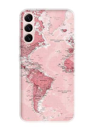 Чохол на samsung galaxy s22 :: карта. подорожі (принт 319)