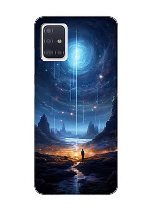 Чохол на samsung galaxy a71/a715 :: космос (принт 244)