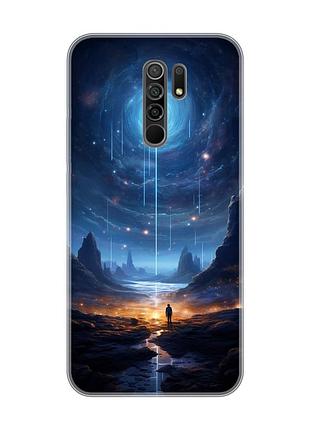 Чехол на xiaomi redmi 9 :: космос (принт 244)