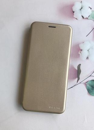 Чохол-книжка для samsung galaxy a71 / a715 золотий