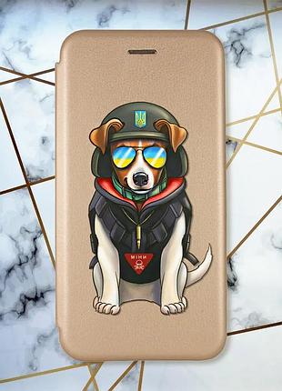 Чехол-книжка с рисунком для samsung galaxy а10s/ a107 золотой :: патрон (принт 4)