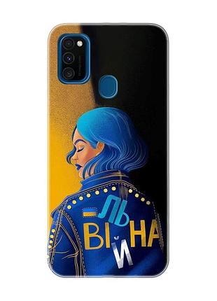 Чехол на samsung galaxy m30s/м21 :: вольная (принт 252)