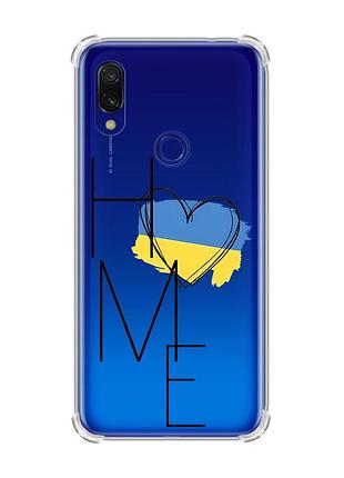 Чехол с утолщёнными углами на xiaomi redmi 7 :: дом украина /принт 353/