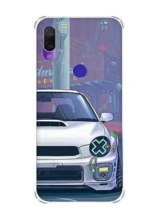 Чохол з потовщеними кутами на xiaomi redmi note 7/7 pro :: авто аніме /принт 239/