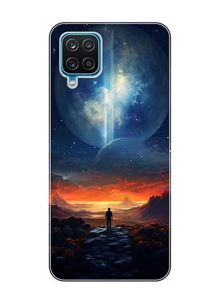 Чехол на samsung galaxy a12 4g :: космос (принт 247)