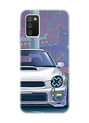 Чехол на samsung galaxy a03s :: авто аниме (принт 239)