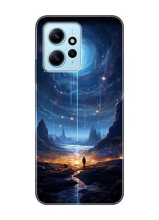 Чехол на xiaomi redmi note 12 4g космос (принт 244)