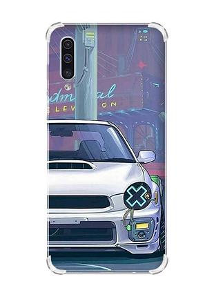 Чохол з потовщеними кутами на samsung galaxy а50 (2019) а505 :: авто аніме (принт 239)