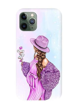 Чехол на iphone 12/12 pro :: в ожидании девочки (принт 223)
