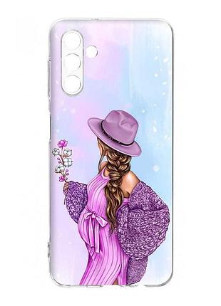 Чехол на samsung galaxy a54 5g / a546 :: в ожидании девочки (принт 223)