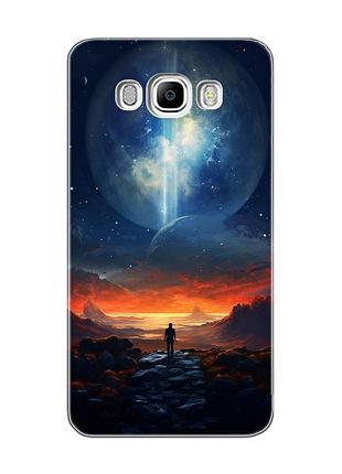 Чохол на samsung galaxy j7(2016) j710 :: космос (принт 247)
