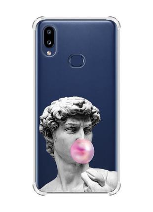 Чохол з потовщеними кутами на samsung galaxy a10s (a107) :: скульптура (принт 352)