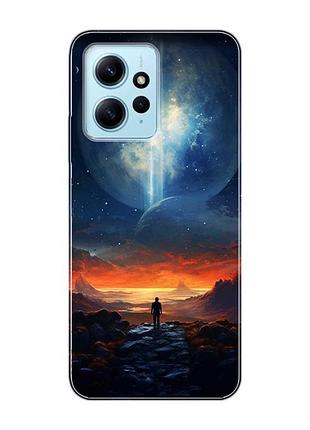 Чехол на xiaomi redmi note 12 4g космос (принт 247)
