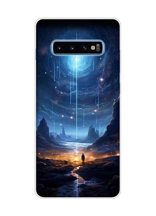 Чехол на samsung galaxy s10 plus :: космос (принт 244)