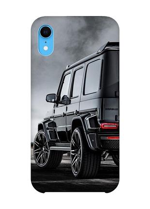 Чохол на iphone xr авто чорне (принт: 235)