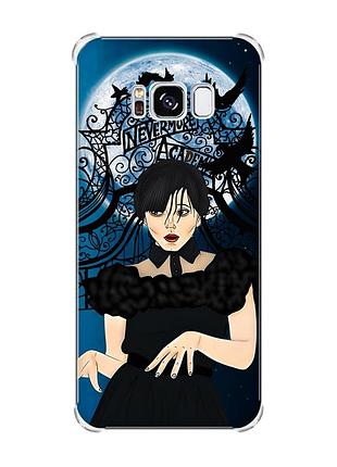Чохол з потовщеними кутами на samsung galaxy s8 :: танець. венздей (принт 212)