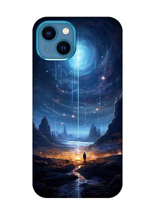 Чехол на iphone 13 mini :: космос (принт 244)
