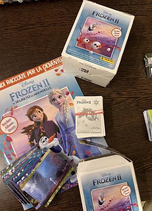Наліпки та картки panini крижане серце