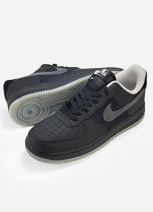 Nike air force 1 low black/anthracite 4