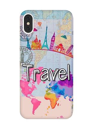 Чехол на iphone x/xs :: путешествие. travel (принт 321)