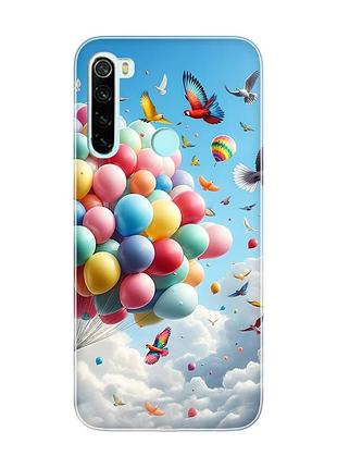Чохол на xiaomi redmi note 8 :: повітряні кульки (принт 365)