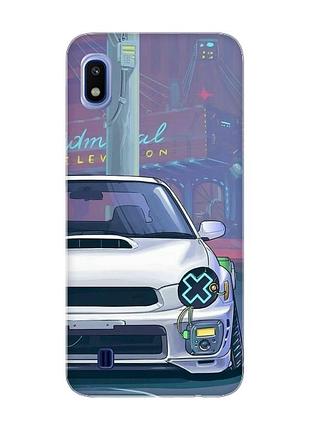 Чехол на samsung galaxy a10 (2019) a105 авто аниме (принт: 239)