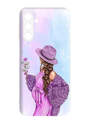 Чехол для samsung galaxy m14 :: в ожидании девочки (принт 223)